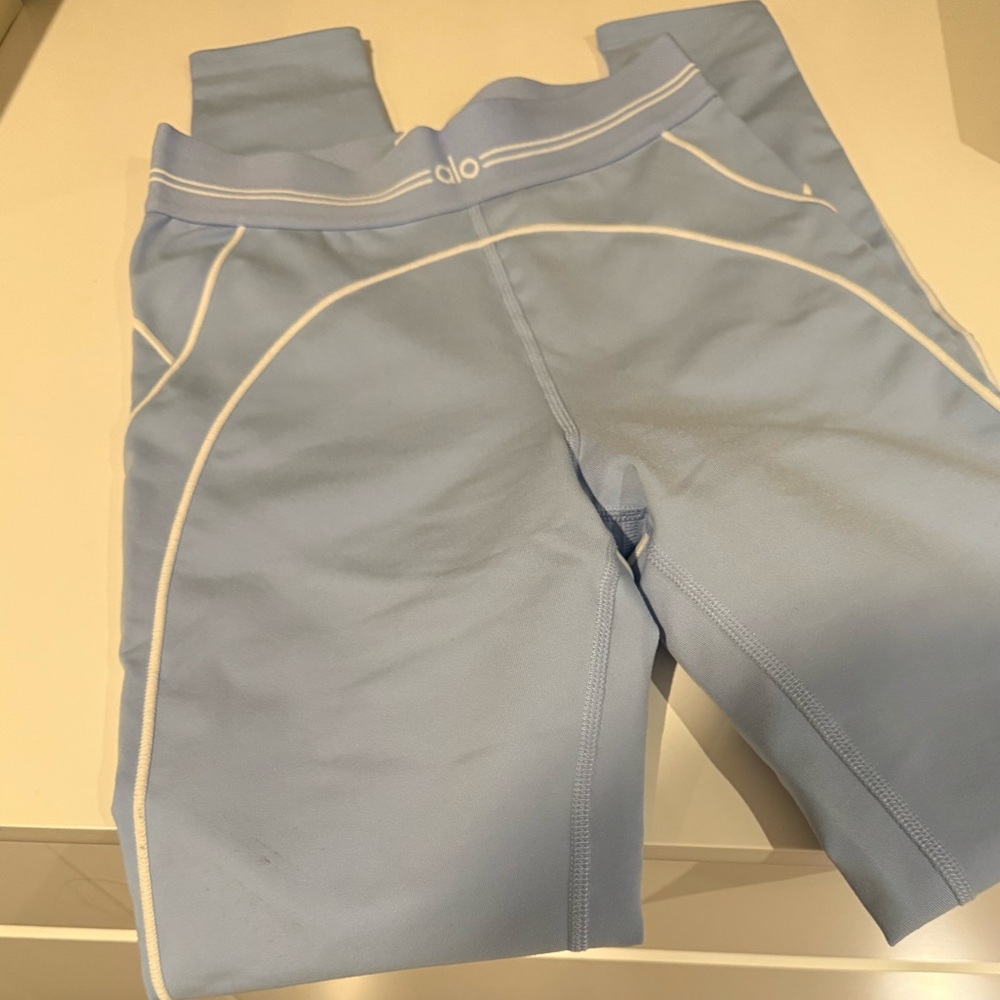 ALO Yoga Sky Blue Leggings